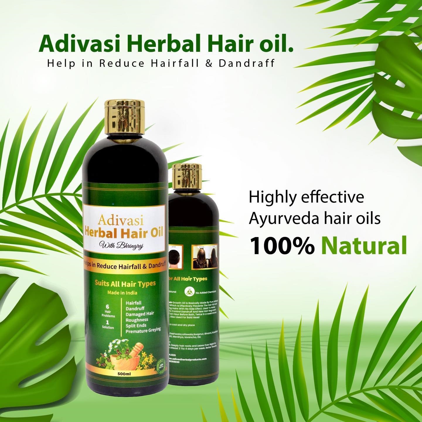 Adivasi Herbal Hair Oil