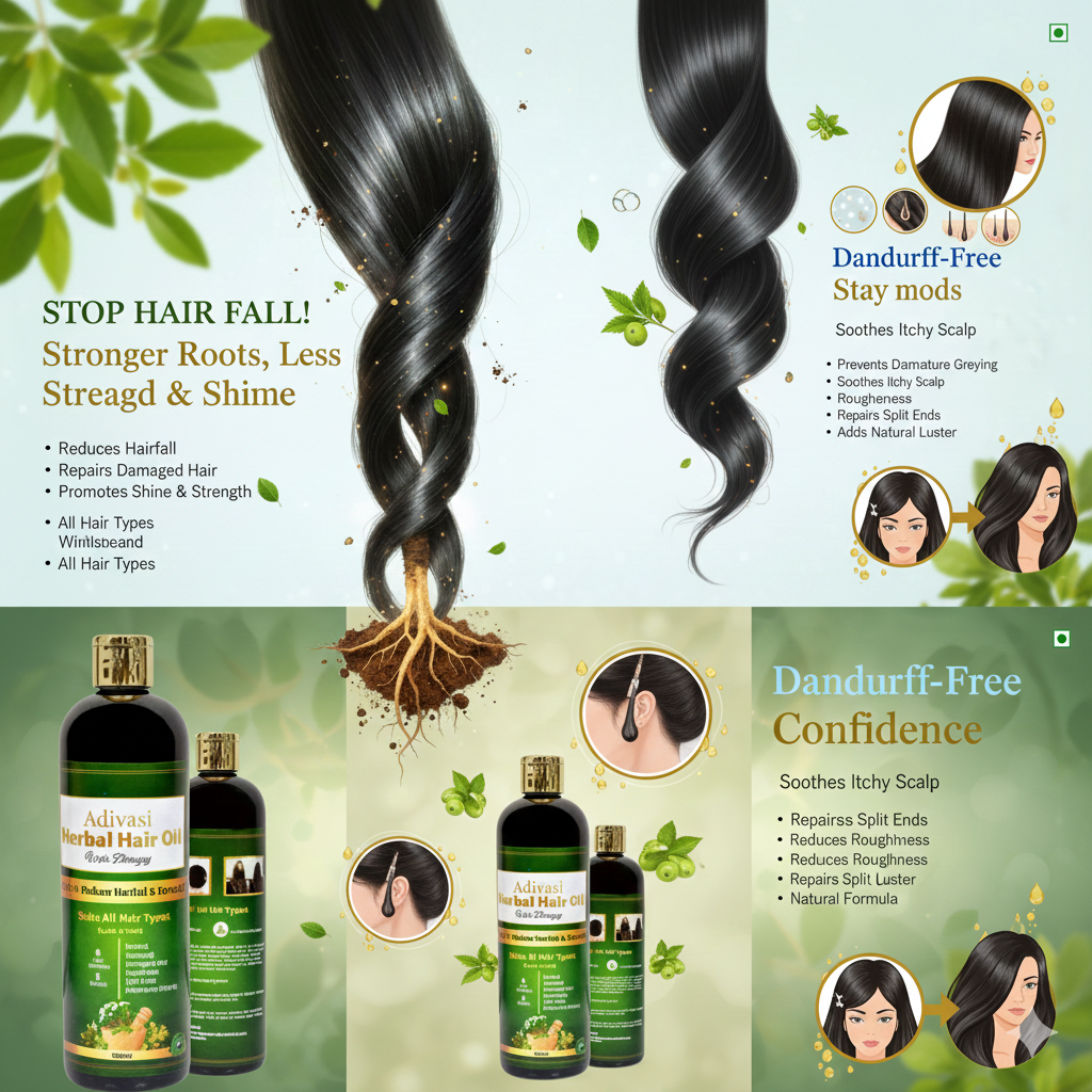 Adivasi Herbal Hair Oil